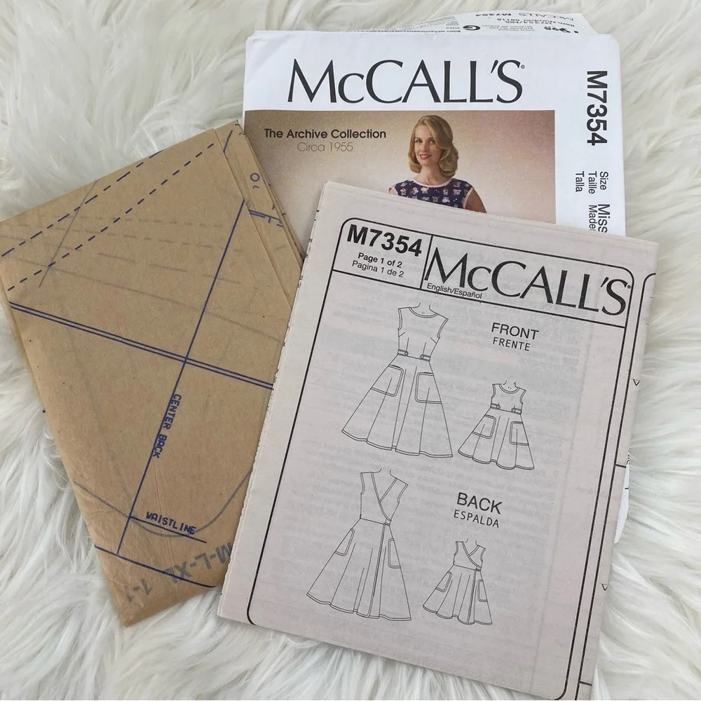 McCall’s Archive Collection M7354 Kids Dress